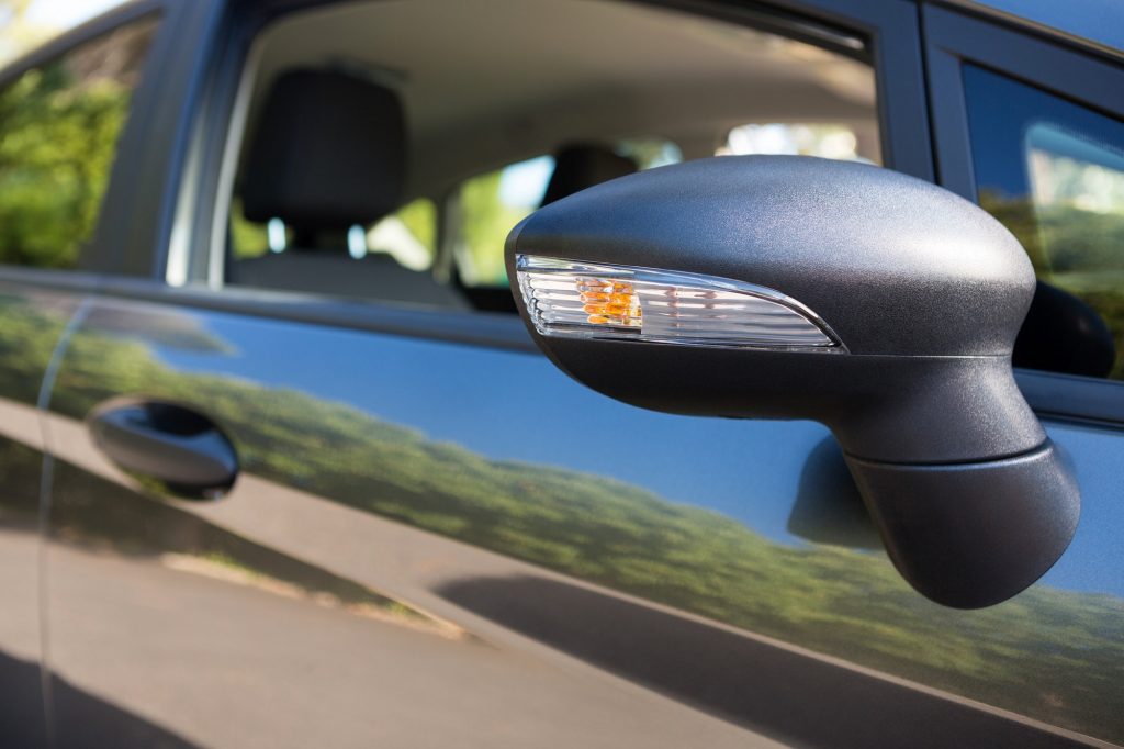 Close-up of car